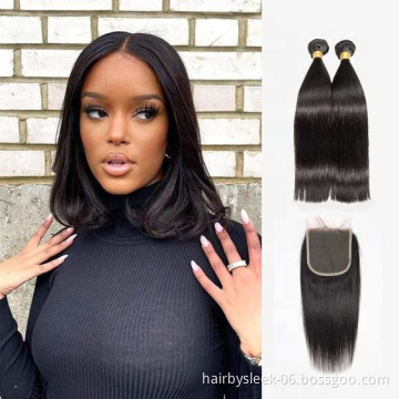 Rebecca 12A High Quality straight weave remy hair bundles raw virgin cuticle aligned 100 human hair Best human hair extension